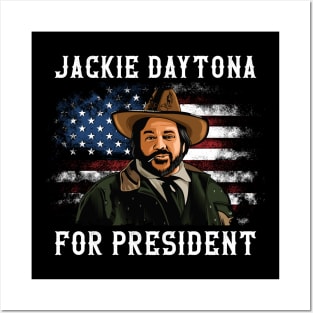 Jackie Daytona 24 For President Posters and Art